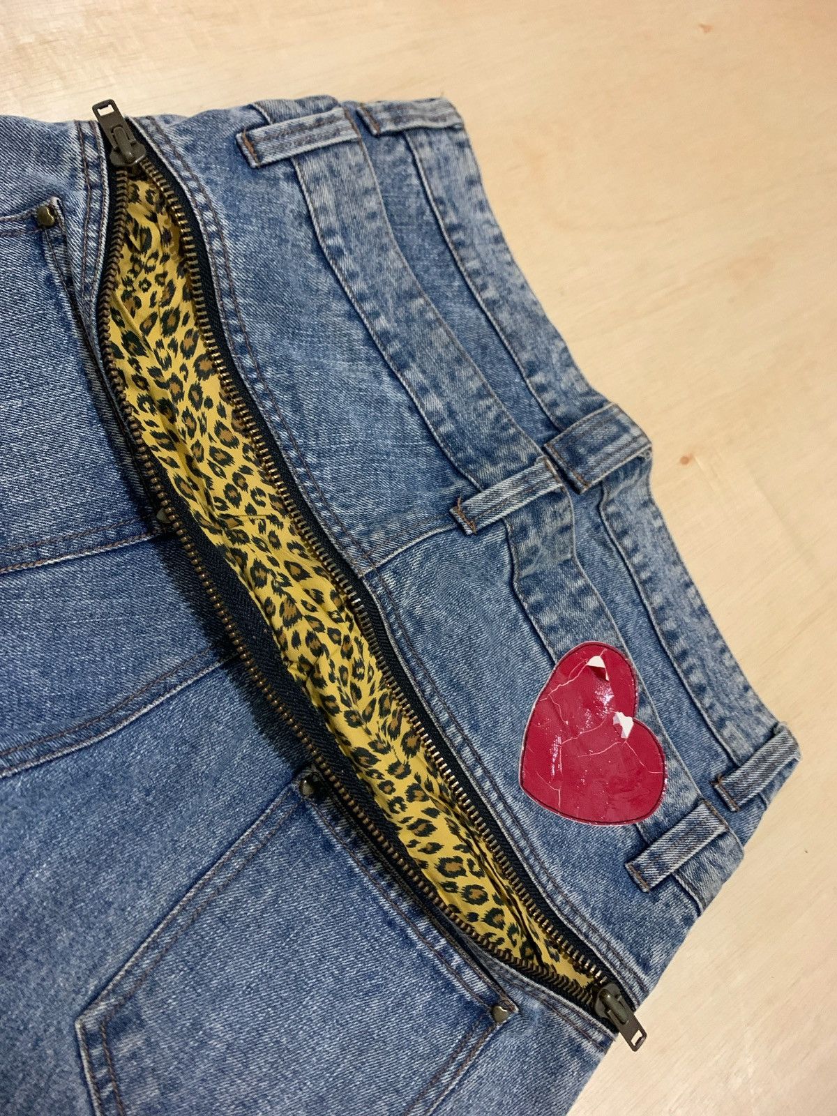 Hysteric Glamour × If Six Was Nine × Japanese Brand Vintage Y2k PMA Double Waist Zipper Jeans Size US 32 / EU 48 - 3 Thumbnail