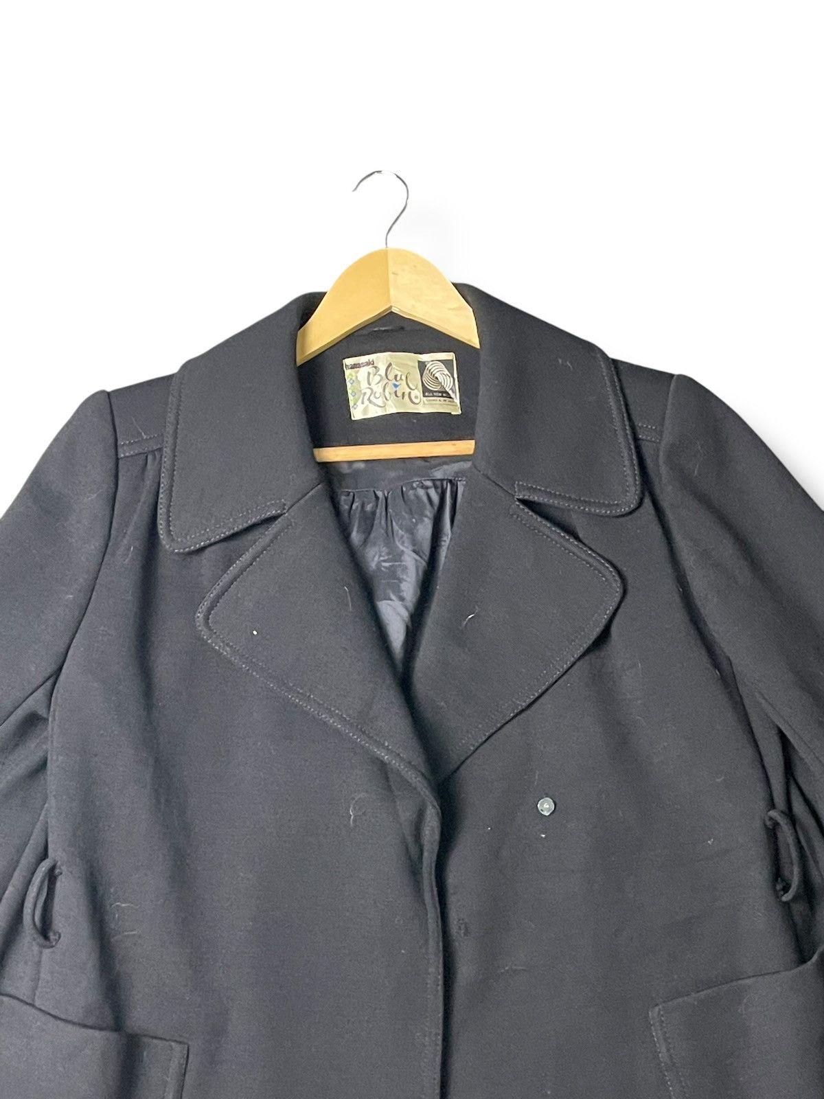 Japanese Brand × Vintage Blue Robin x Japanese Brand Wool Coat Blazer (41) Size US S / EU 44-46 / 1 - 2 Thumbnail