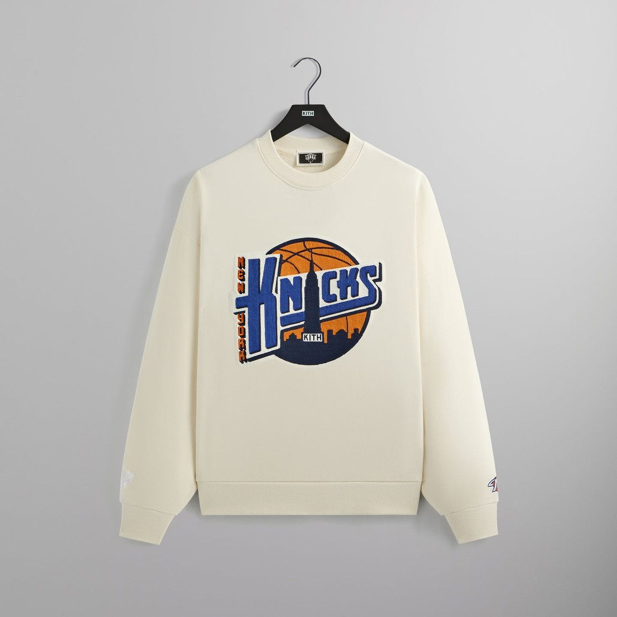 Kith for the New York Knicks City Vintage Nelson Crewneck