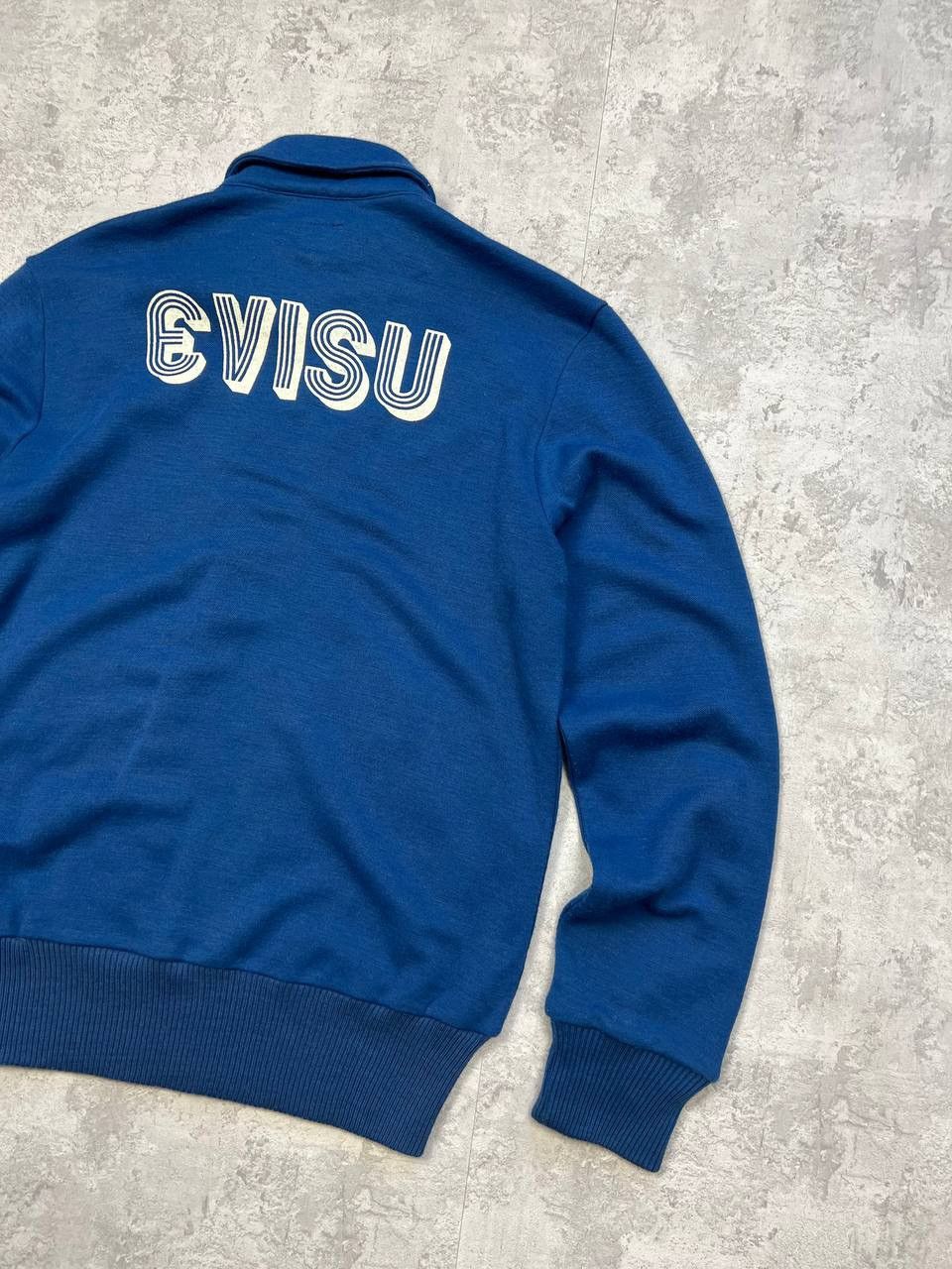 Evisu Vintage Evisu Zip Sweater Big Logo Size US XL / EU 56 / 4 - 8 Thumbnail