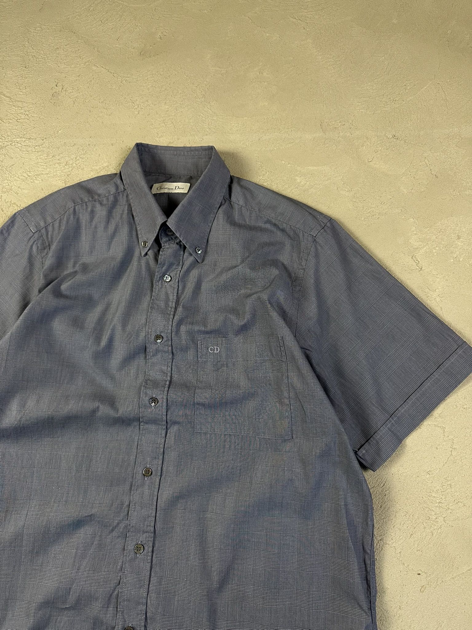Dior Vintage Christian Dior Button Up Shirt Size US L / EU 52-54 / 3 - 7 Thumbnail