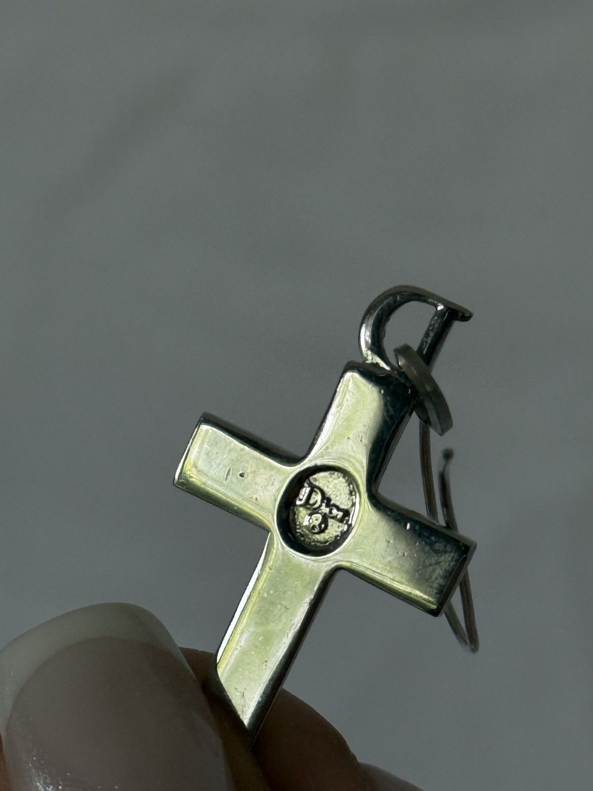 Dior × Vintage Dior vintage stainless steel cross earrings y2k Size ONE SIZE - 5 Thumbnail