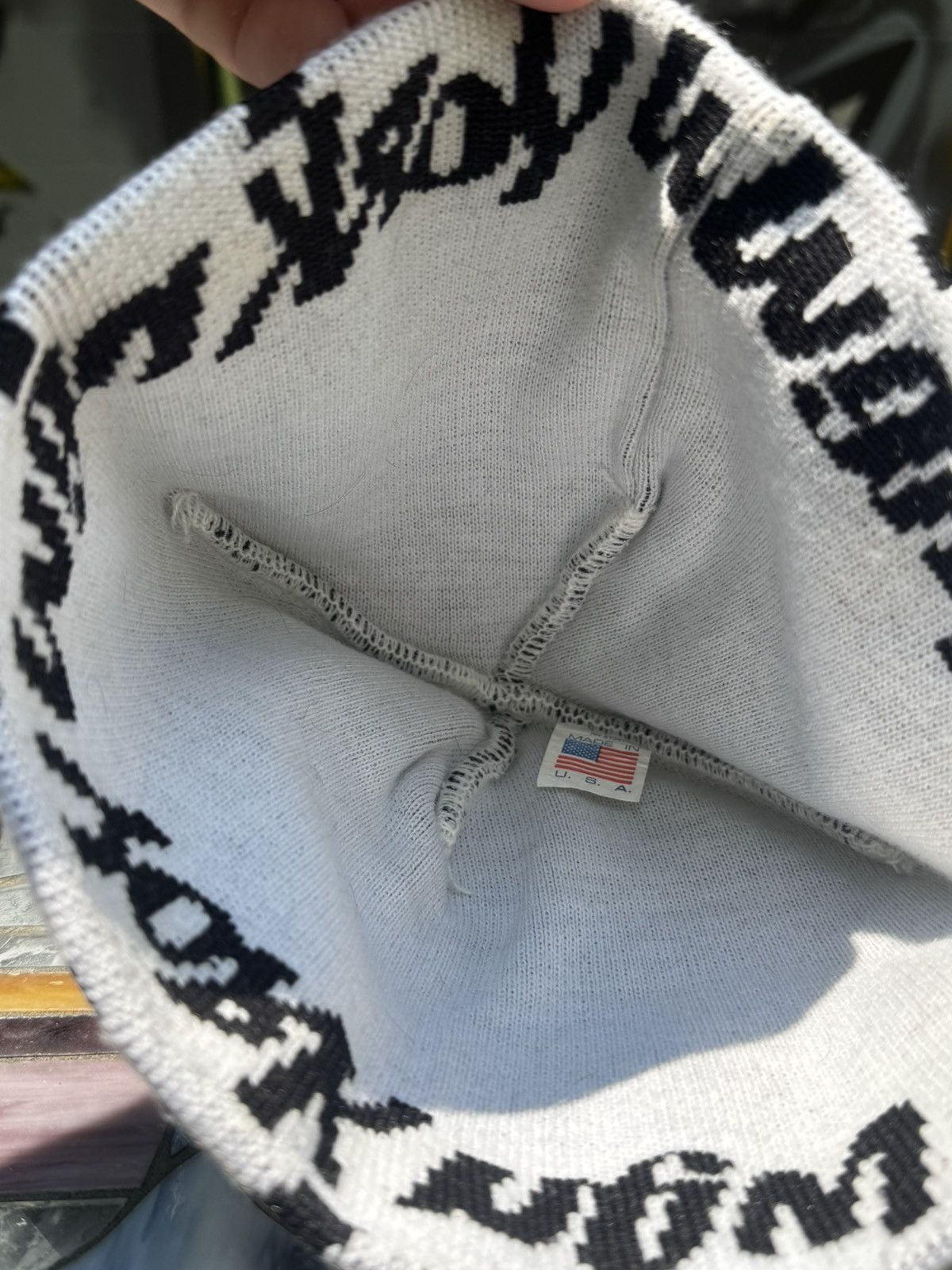 supreme “fat tip” beanie