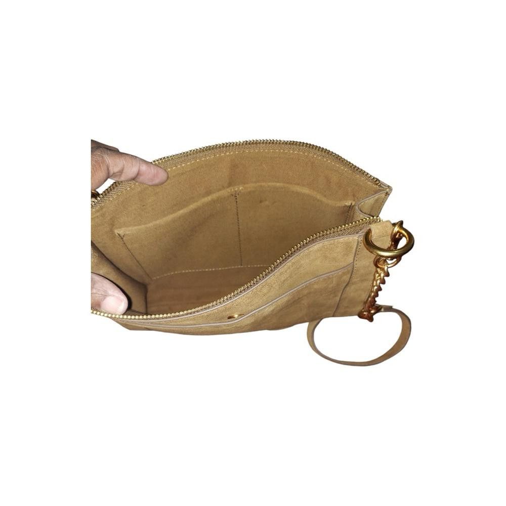 Designer Rebecca Minkoff Tan Suede Small Handbag Size ONE SIZE - 7 Thumbnail