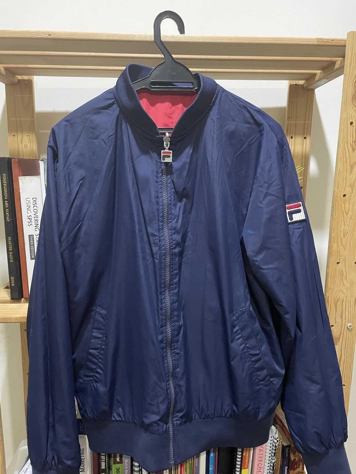 Fila Fila Reversible Bomber Jacket Size US L / EU 52-54 / 3 - 5 Thumbnail