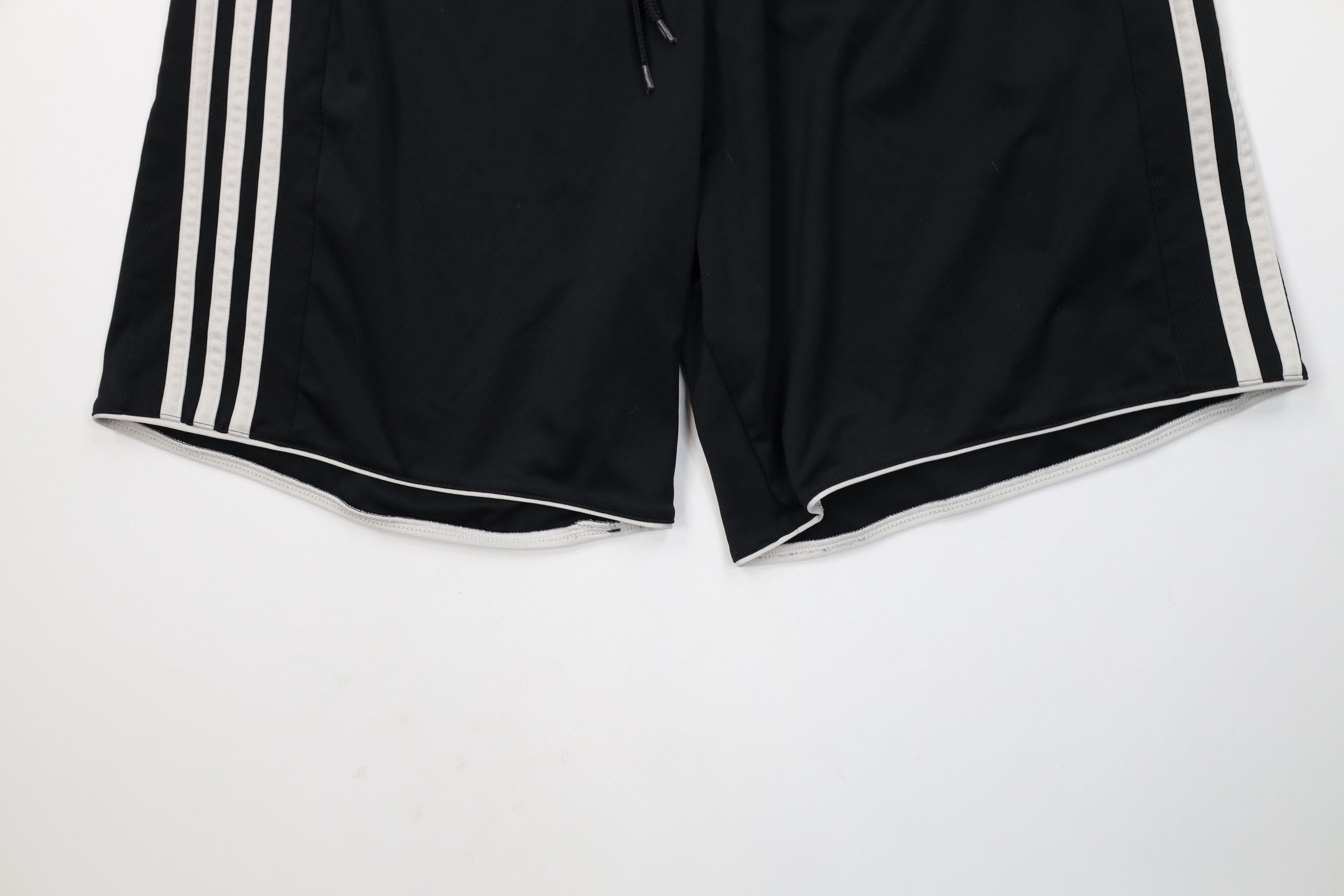 Adidas Vintage Y2K Adidas Running Jogging Soccer Shorts Black Size US 34 / EU 50 - 4 Thumbnail