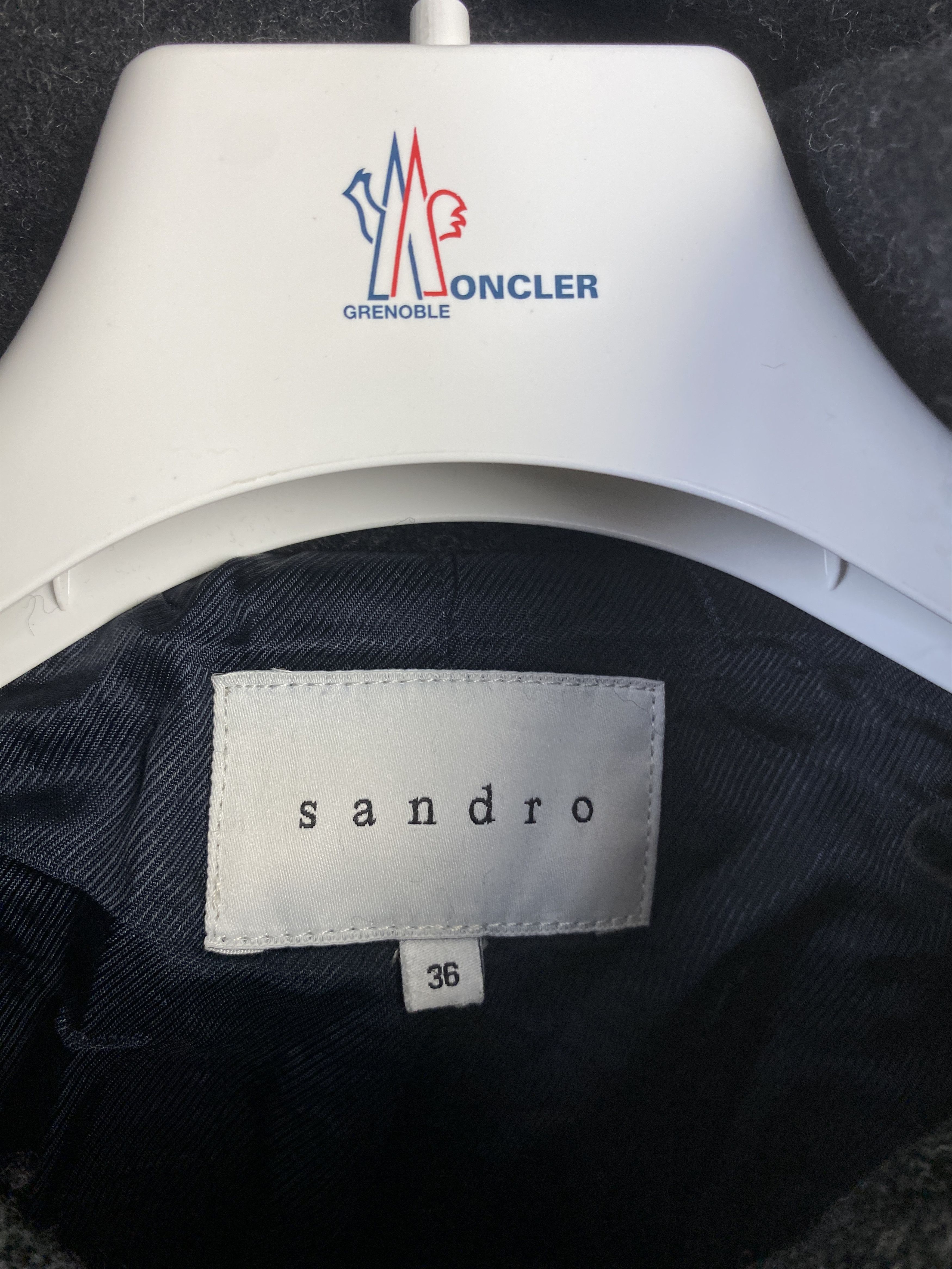 Sandro Sandro coat wool blend casual heavy Size XS / US 0-2 / IT 36-38 - 3 Thumbnail