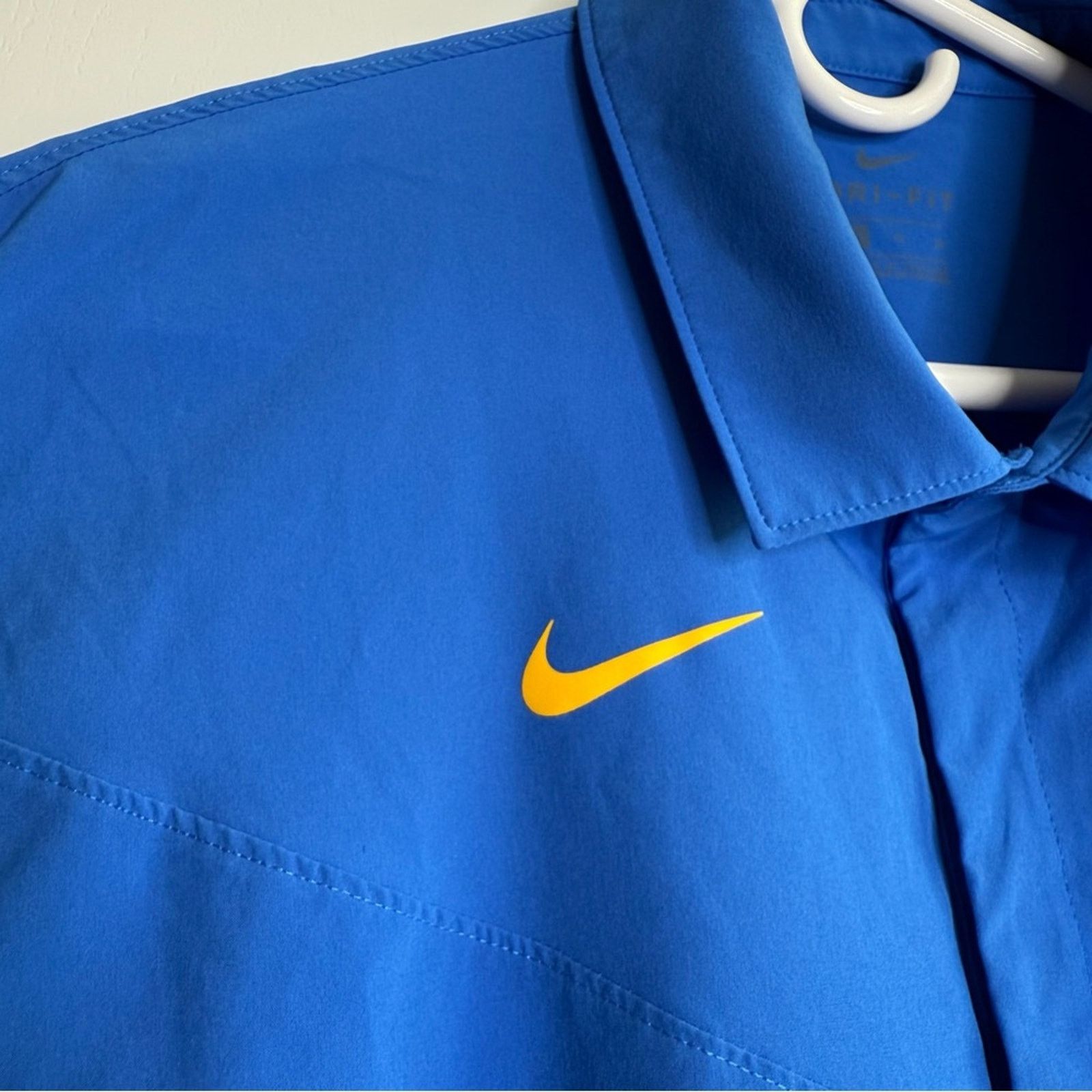 Nike New Nike UCLA Bruins Dri-Fit Button Polo Royal Blue Size US XL / EU 56 / 4 - 4 Thumbnail