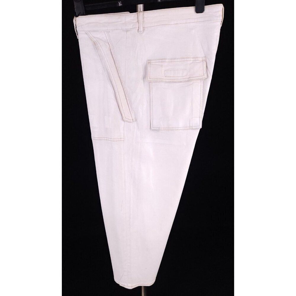 Rick Owens Drkshdw Rick Owens DRKSHDW Cargo Collapse Cropped Cut Pant 38 XXL Size US 38 / EU 54 - 1 Thumbnail