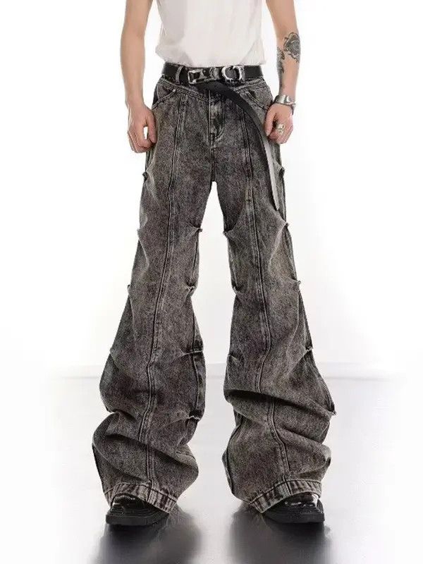 Vtg Micro Flared Denim Pants Bootcuts