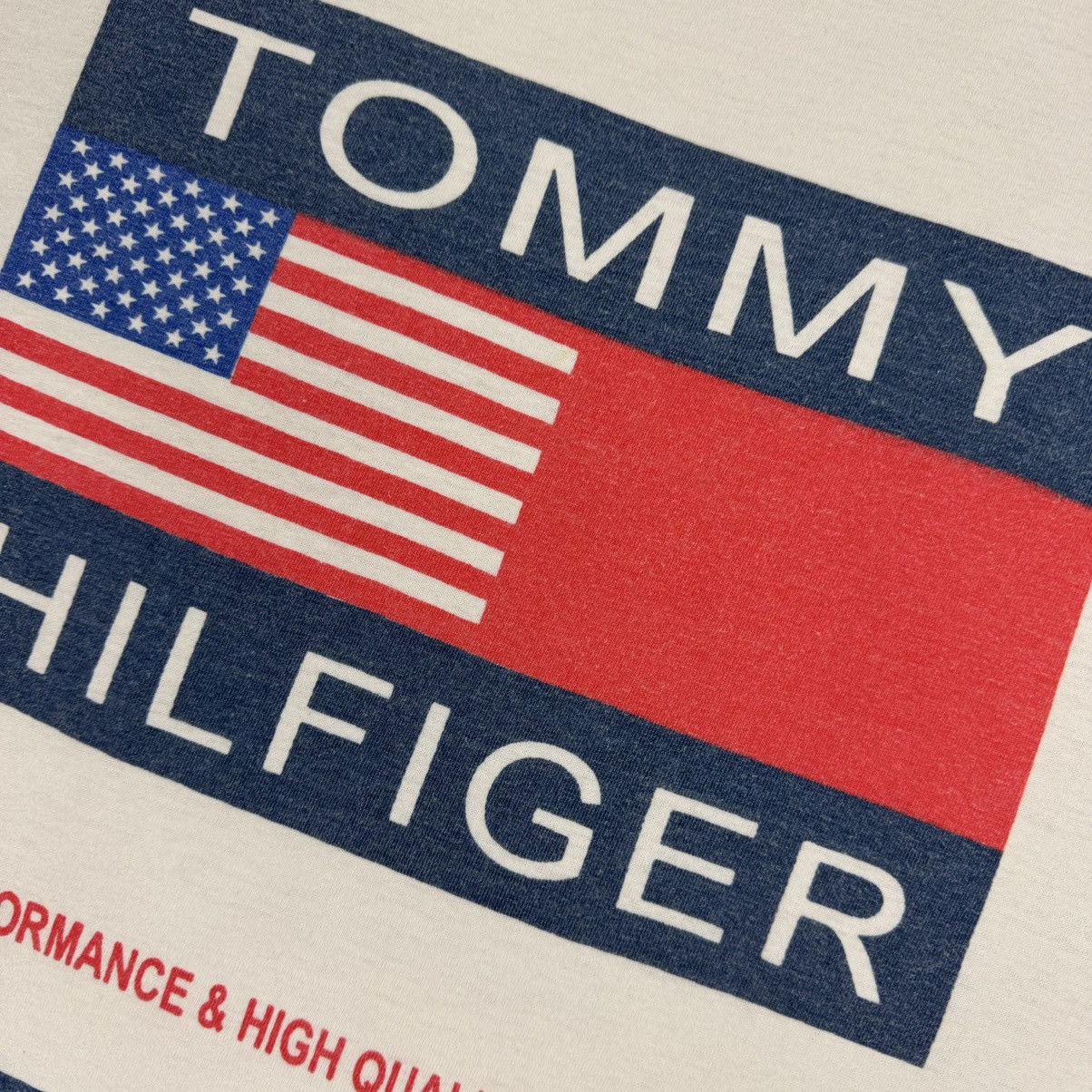 Vintage Vintage Bootleg Tommy Hilfiger Big Flag T-shirt Size US XL / EU 56 / 4 - 6 Thumbnail