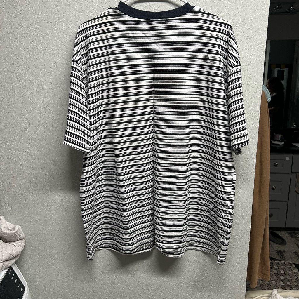 Disney Vintage Disney T-Shirt Mickey Striped Size US XL / EU 56 / 4 - 4 Thumbnail