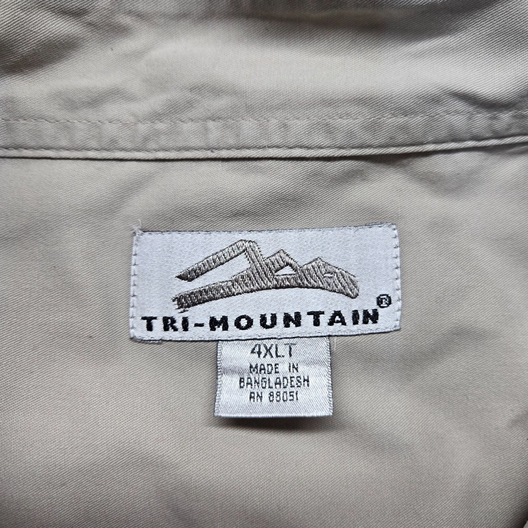 Logo 7 VINTAGE First Team Shirt White Button-Down Long Sleeve 4XLT Mens Logo Virginia VA 4XLT Tall Size US XXL / EU 58 / 5 - 3 Thumbnail