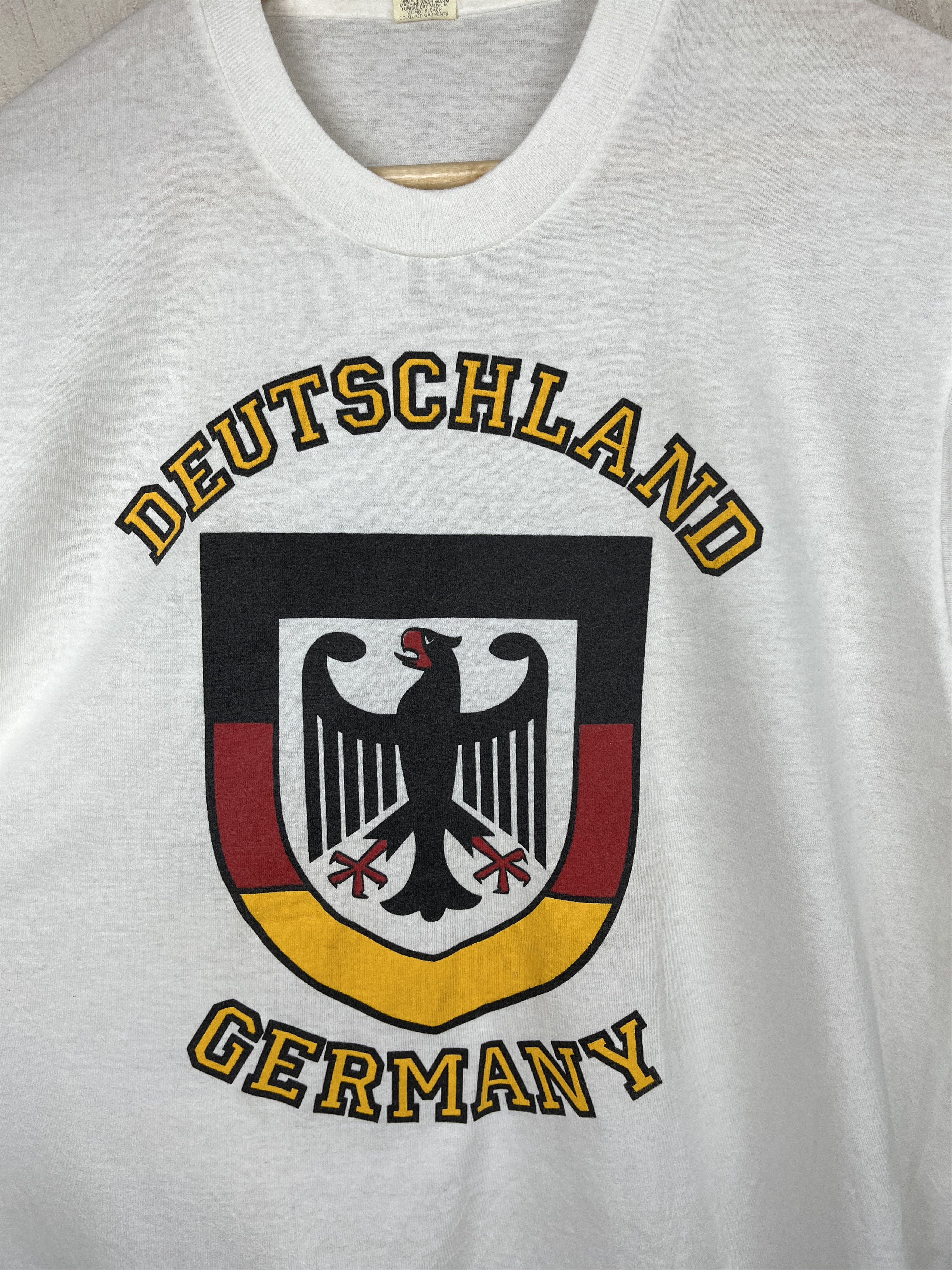 Vintage 80's Germany Deutschland Vintage Screen Stars T-shirt Size US L / EU 52-54 / 3 - 6 Thumbnail