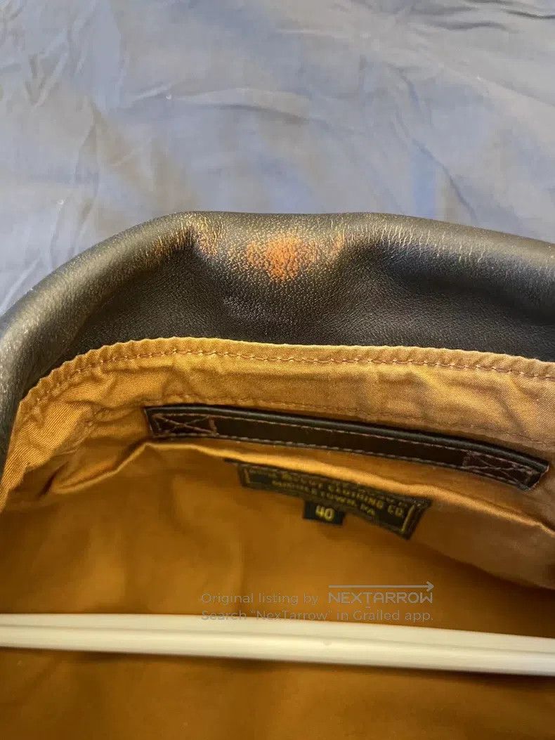 The Real McCoy's The Real McCoys A2 horseskin flight jacket Size US M / EU 48-50 / 2 - 6 Thumbnail