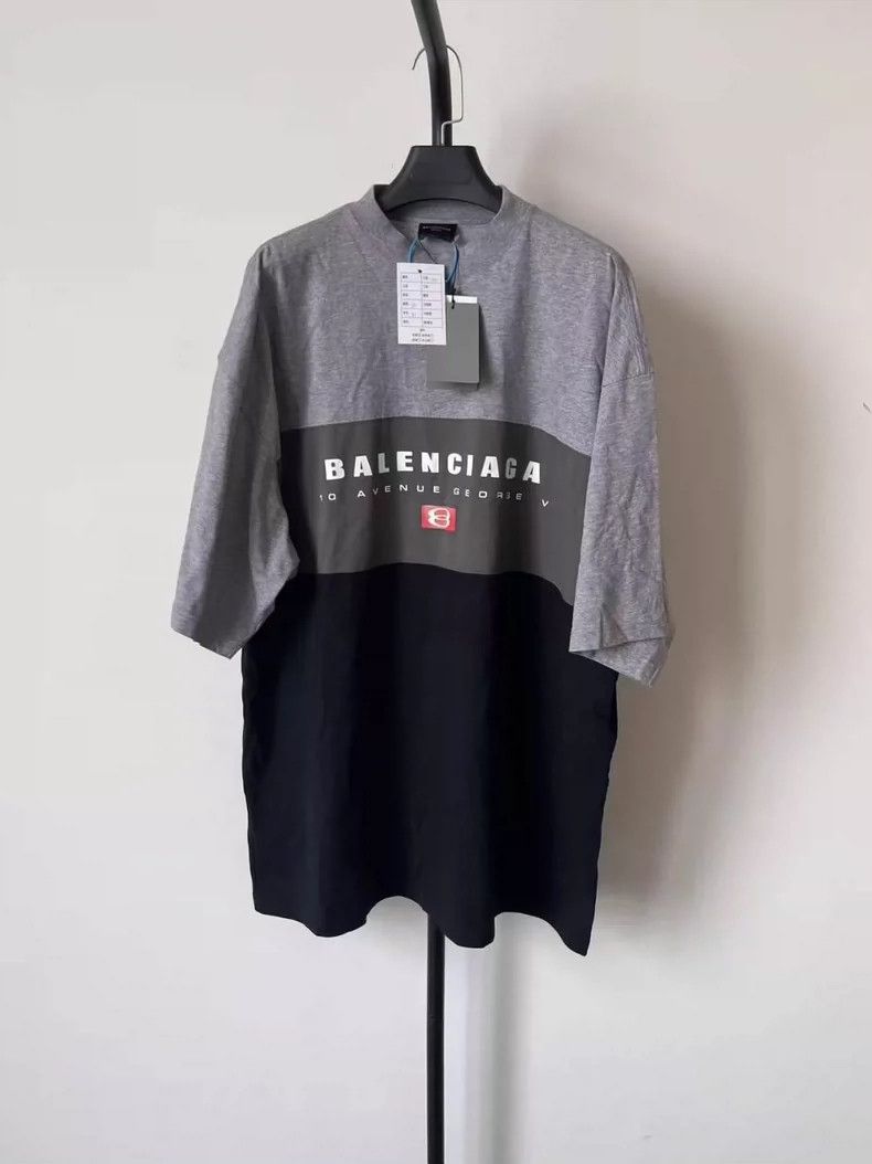 Balenciaga Balenciaga Logo Print Crew Neck Sleeve T-Shirt Size US XS / EU 42 / 0 - 1 Thumbnail