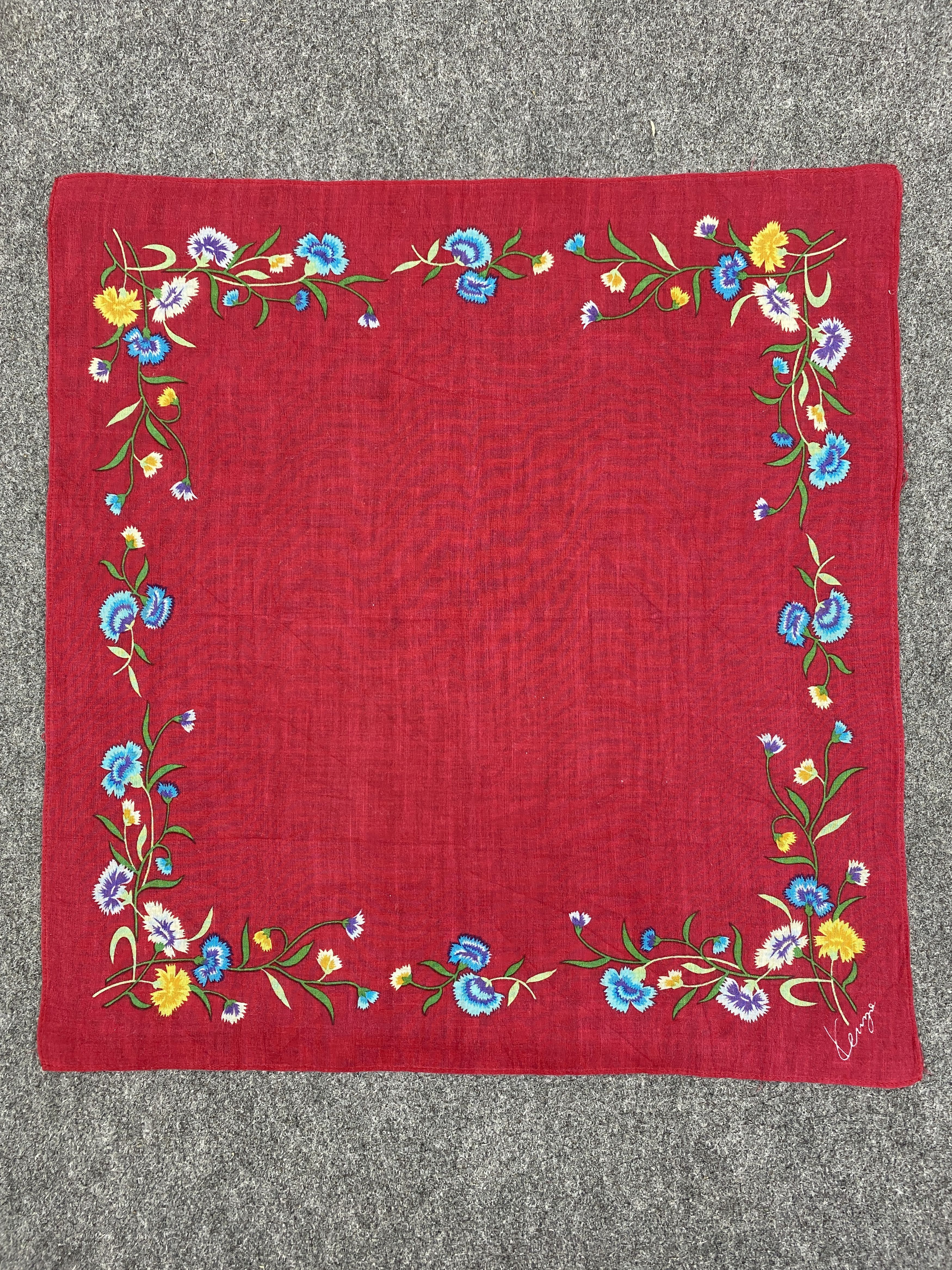 Kenzo Kenzo Handkerchief / neckerkerchief / Bandana HKC0599 Size ONE SIZE - 4 Thumbnail