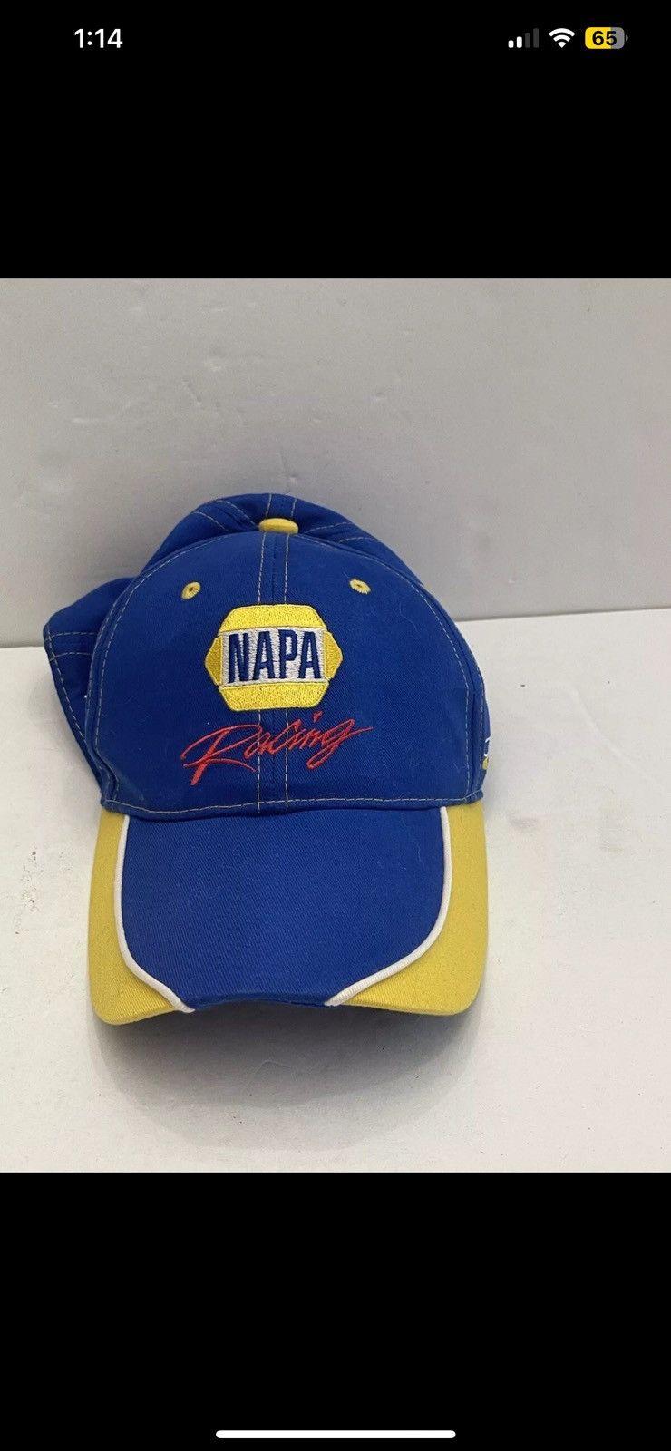 NASCAR × Vintage Vintage NAPA RACING Truckers Strap Back Adjustable Hat Size ONE SIZE - 1 Thumbnail