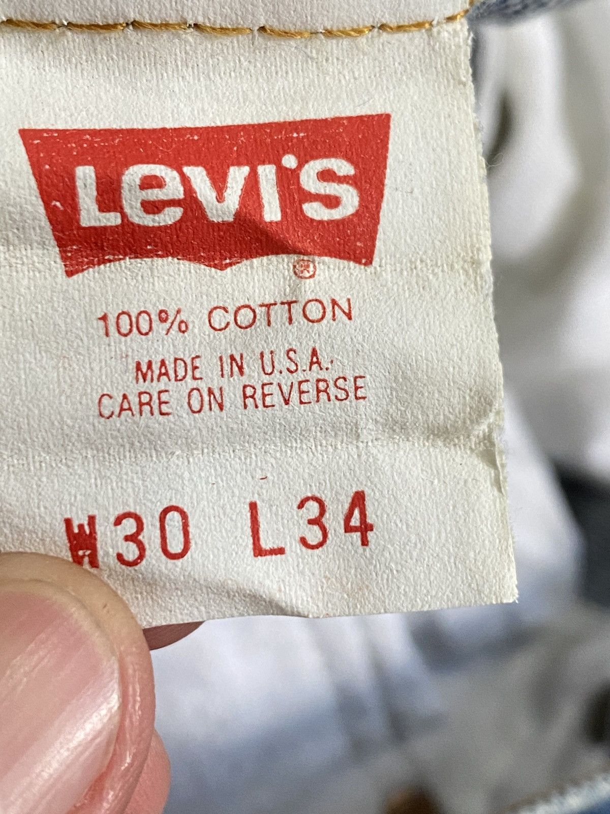 Levi's VINTAGE LEVIS 517-0217 USA Size US 29 - 22 Thumbnail