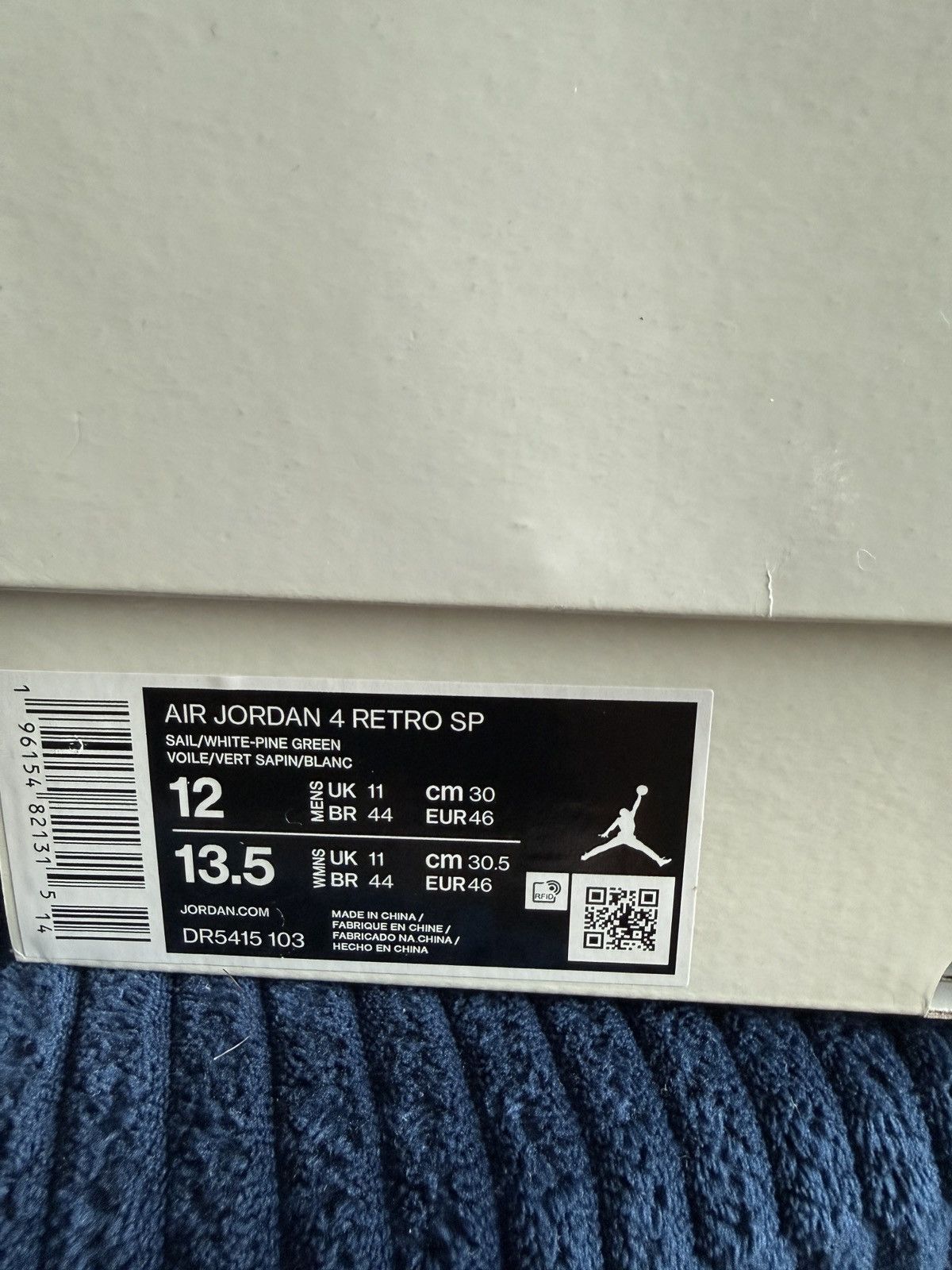 Jordan Brand Jordan x Nike SB Pine Green 4s Size US 12 / EU 45 - 12 Thumbnail