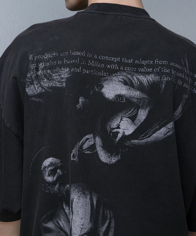 Off-White o1s22i1n1124 Oversized T-Shirt in Noir Size US M / EU 48-50 / 2 - 4 Thumbnail