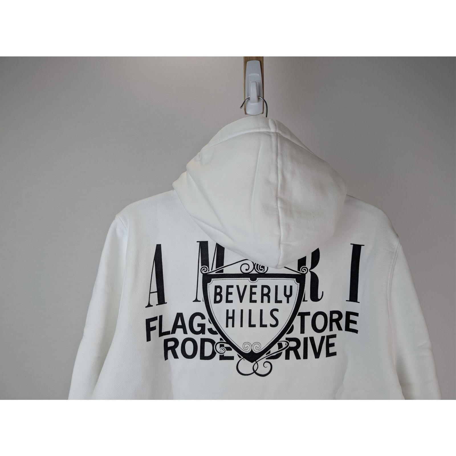 Amiri o1rshd1 Amiri XO Beverly Hills Hoodie in White Size US S / EU 44-46 / 1 - 11 Thumbnail