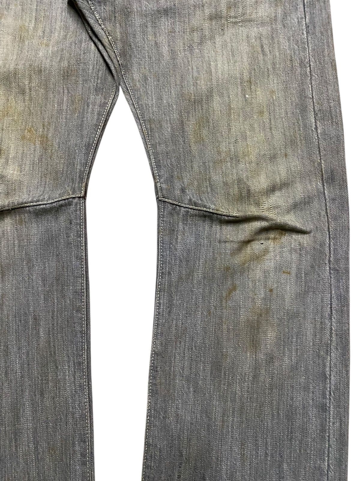 Le Grande Bleu (L.G.B.) Vintage Japanese Brand Wild Khakis Grunge Distressed Jeans Size US 32 / EU 48 - 8 Thumbnail
