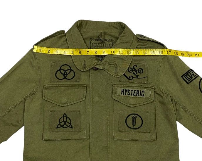 Hysteric Glamour × Led Zeppelin Hysteric Glamour X Led Zeppelin M-65 Military Field Jacket Size M / US 6-8 / IT 42-44 - 20 Thumbnail