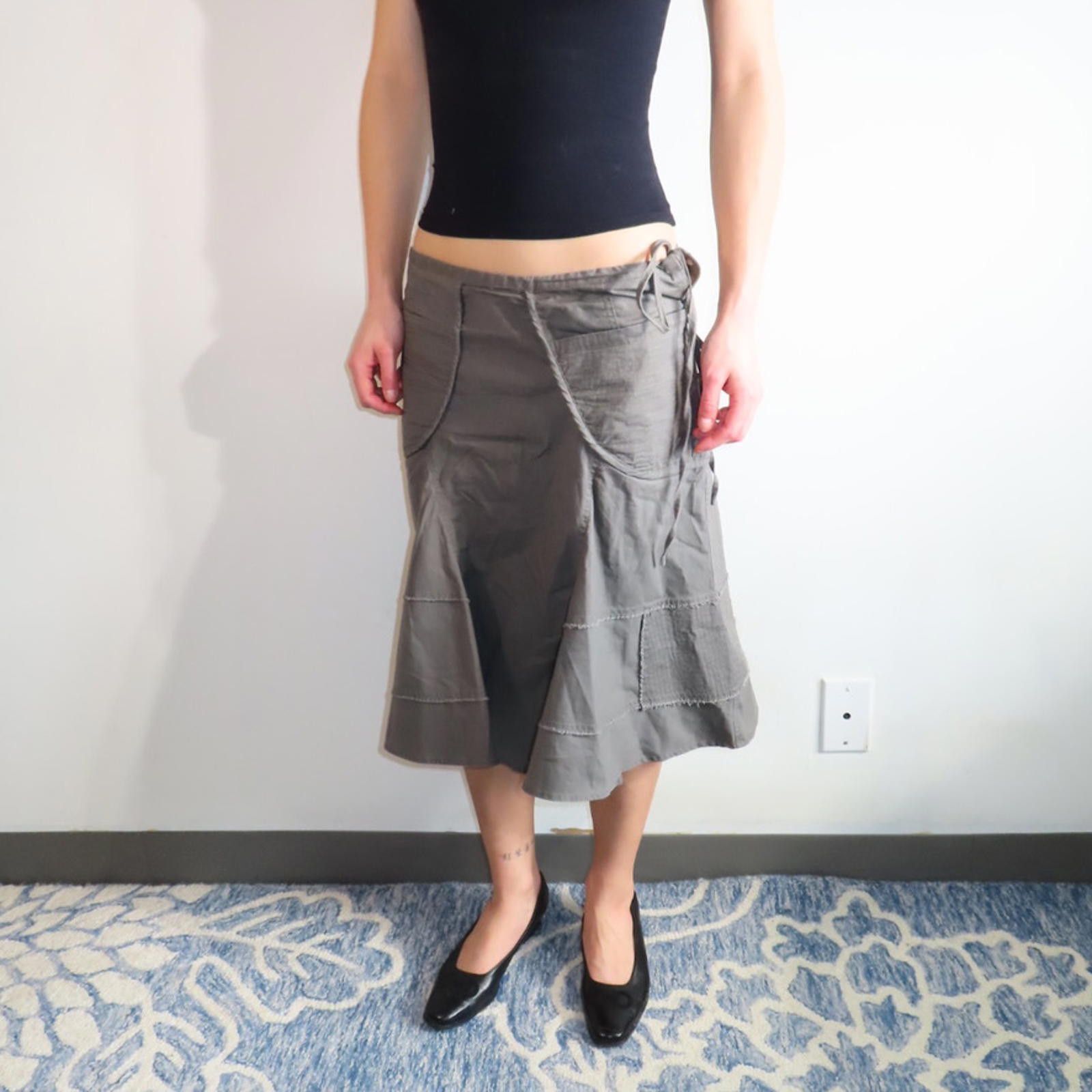 Other Women's Khaki Skirt Size 28" / US 6 / IT 42 - 1 Thumbnail