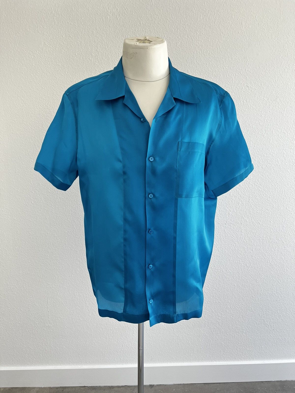 Helmut Lang Silk Organza SS Shirt | Grailed