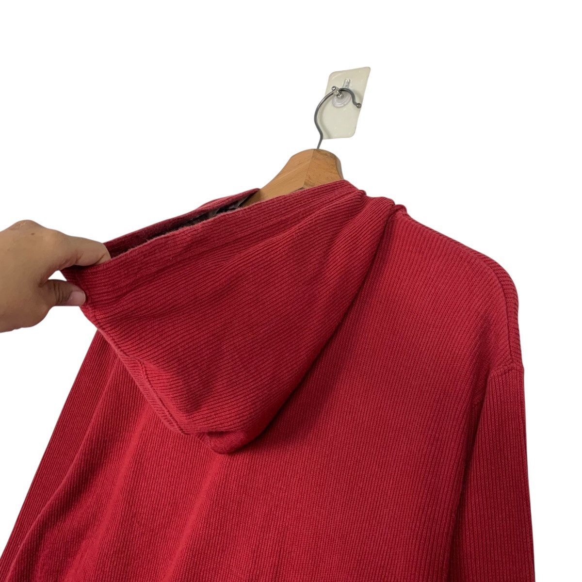 Burberry Burberry London Red Nova Check Hoodie Size US L / EU 52-54 / 3 - 9 Thumbnail