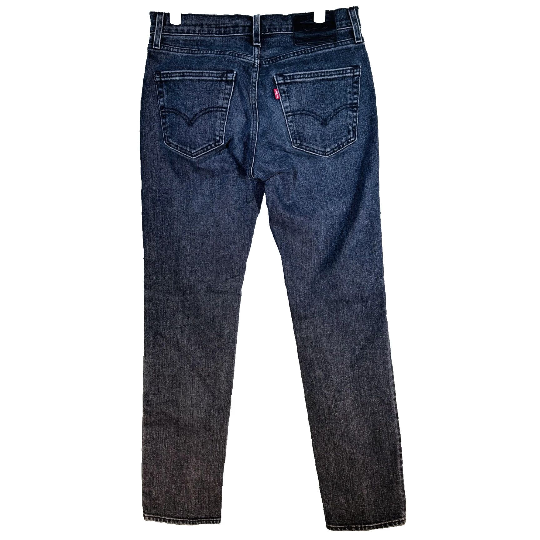 Levi's Levi's 511 Jeans Mens 30x32 Gray Dark Wash Slim Tapered Stretch Denim Zip Size US 30 / EU 46 - 6 Thumbnail