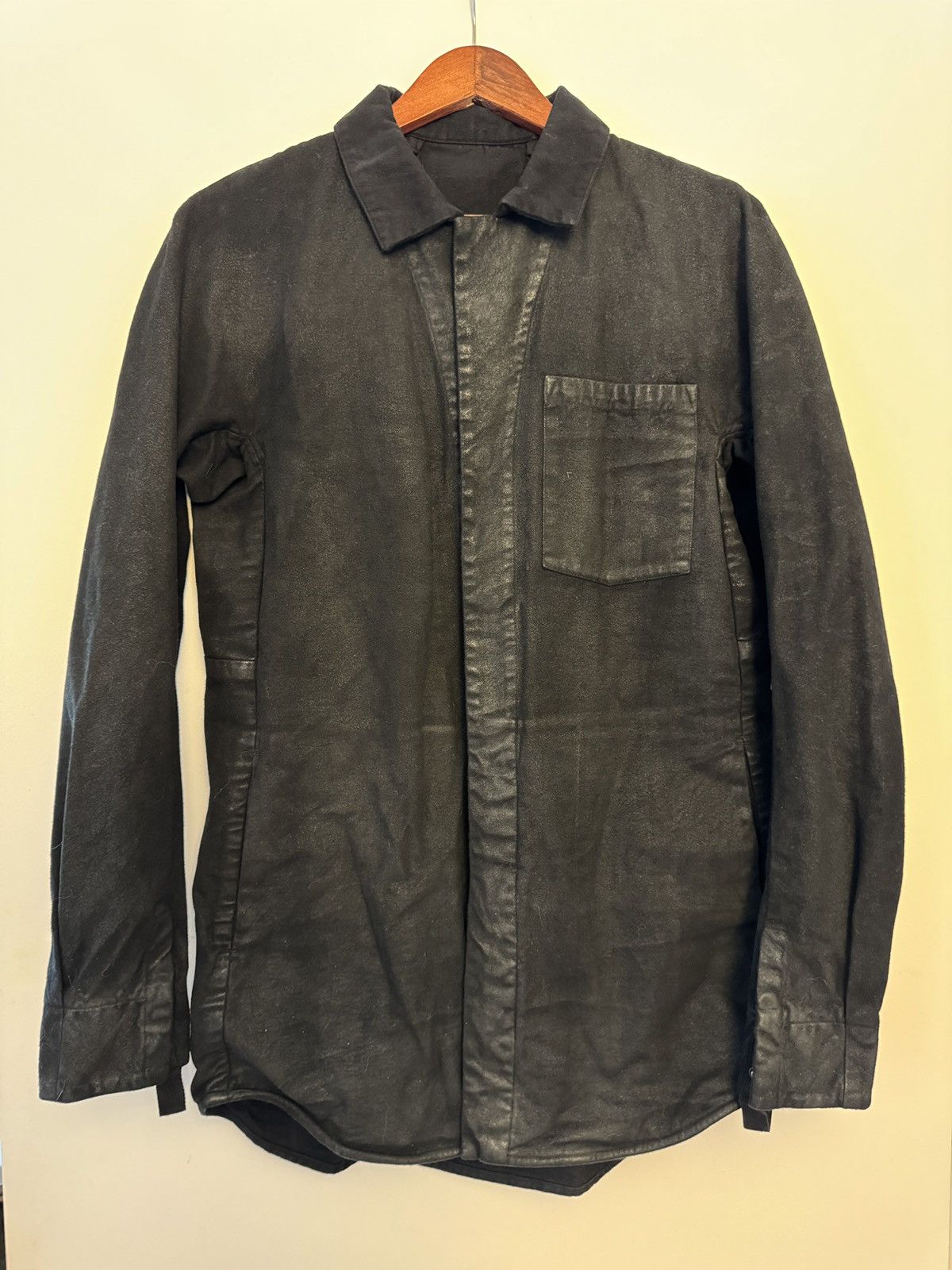 11 By Boris Bidjan Saberi Black Flannel Shirt NWT Size XS Size US S / EU 44-46 / 1 - 1 Thumbnail