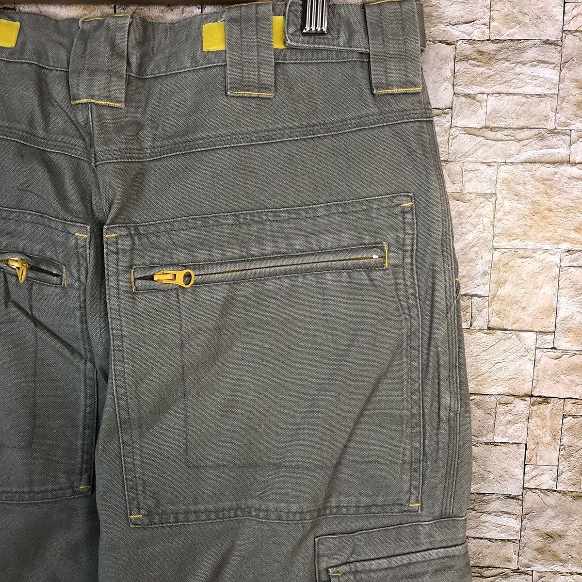 Japanese Brand Soljan Grey tactical utility Cargo Multipocket Pants #A357 Size US 32 / EU 48 - 21 Thumbnail