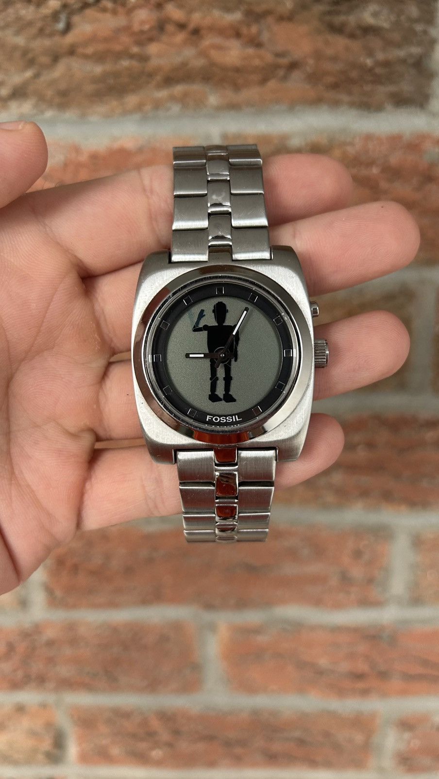 Fossil Big Tic Animated Robot Watch Size ONE SIZE - 8 Thumbnail