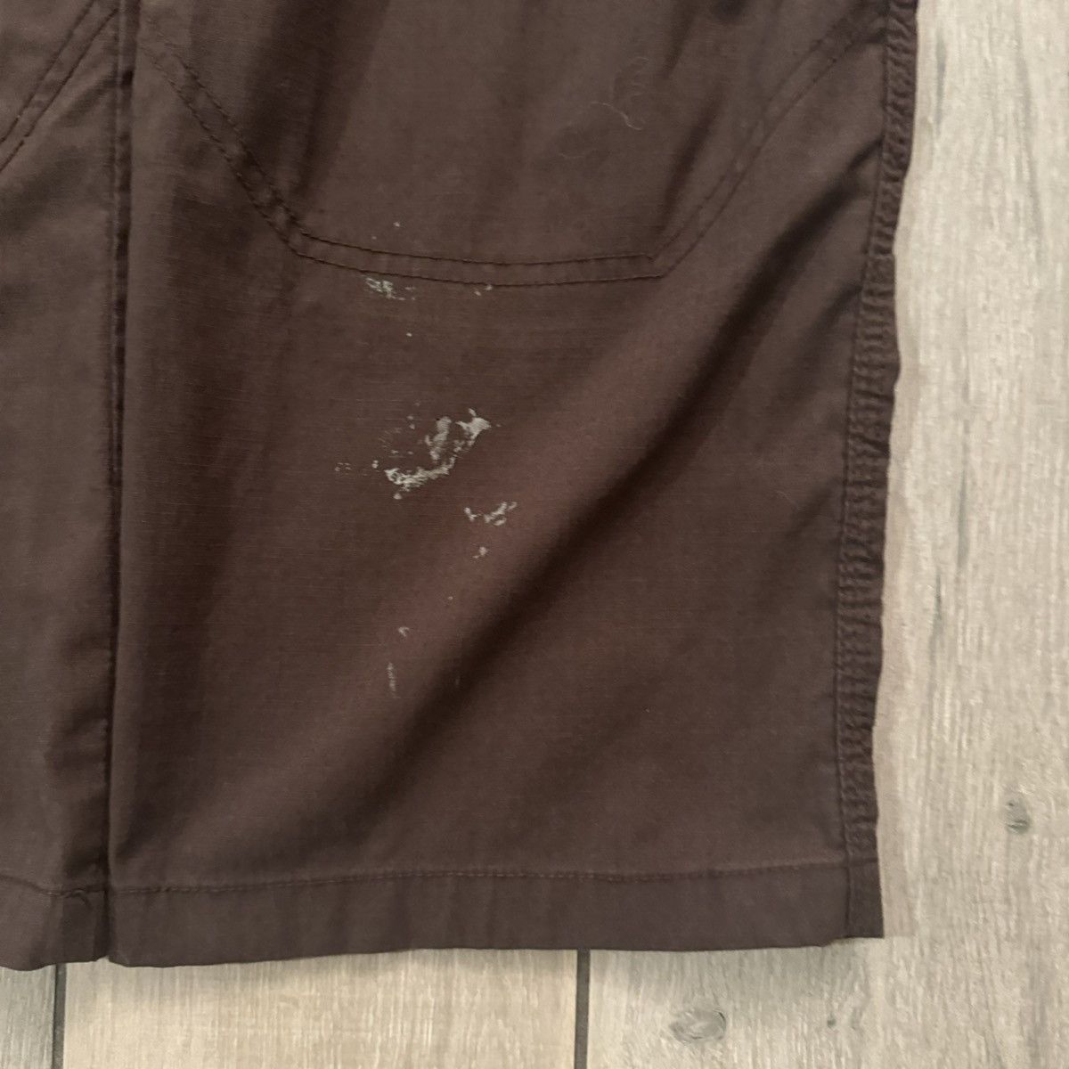 Carhartt × First MFG Co. × JNCO Vintage Y2K Earth Tone Brown Baggy Double Knee Cargo Pants Size US 36 / EU 52 - 16 Thumbnail