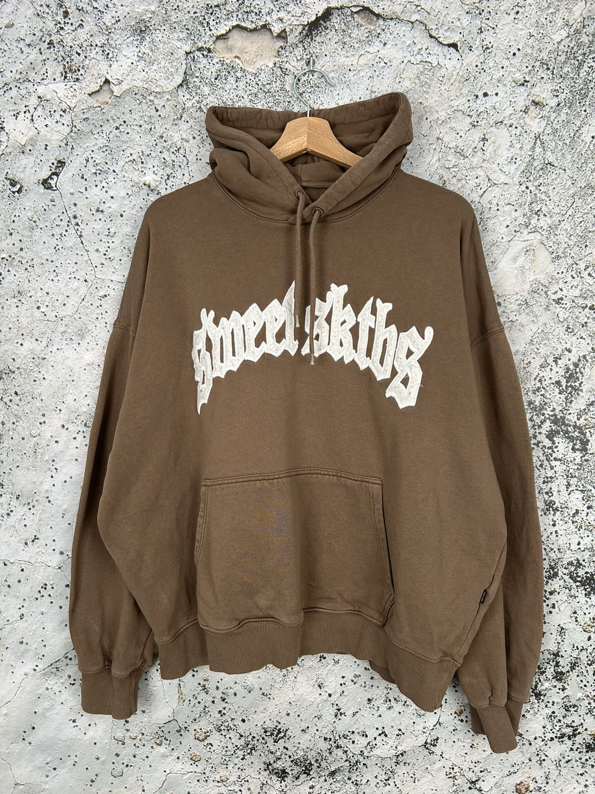 Rap Tees Sweetsktbs Skategang Brown Hoodie Baggy Rap Boxy Hype Rock Size US M / EU 48-50 / 2 - 1 Thumbnail