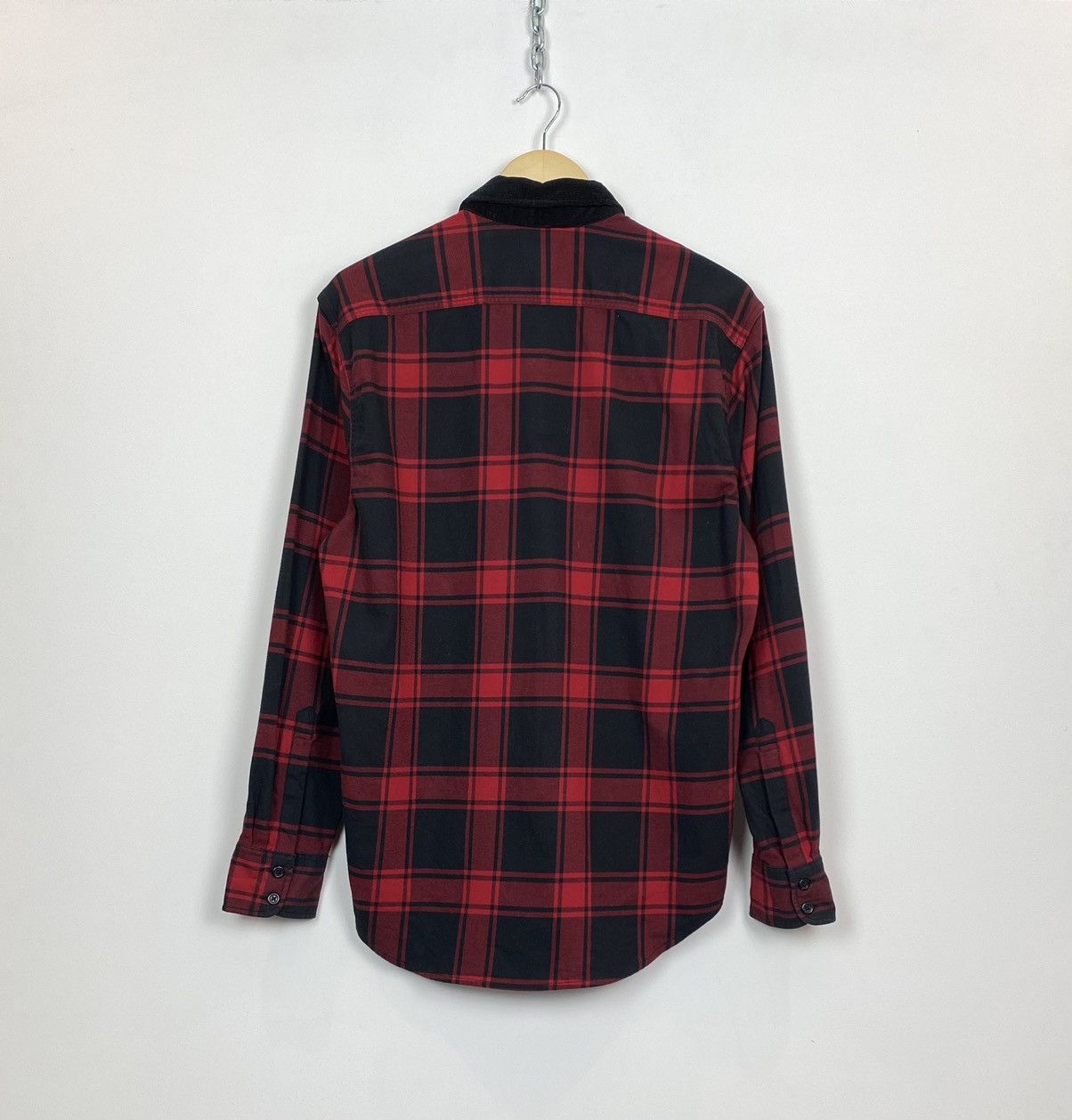 Levi's Levi’s Plaid check Shirt Red Style Workwear Retro 90’s Hype Size US M / EU 48-50 / 2 - 12 Thumbnail