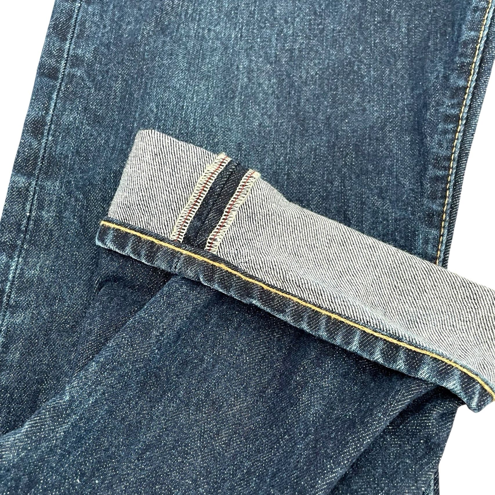 Polo Ralph Lauren Polo Ralph Lauren Selvedge Jeans Mens 38x32 Blue Redline Varick Slim Straight Size US M / EU 48-50 / 2 - 5 Thumbnail
