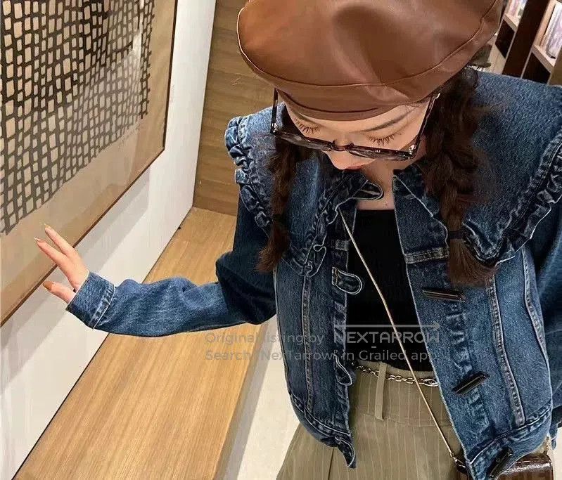 Ganni Ganni Short Denim Jacket. Size XXS / US 00 / IT 34 - 7 Thumbnail