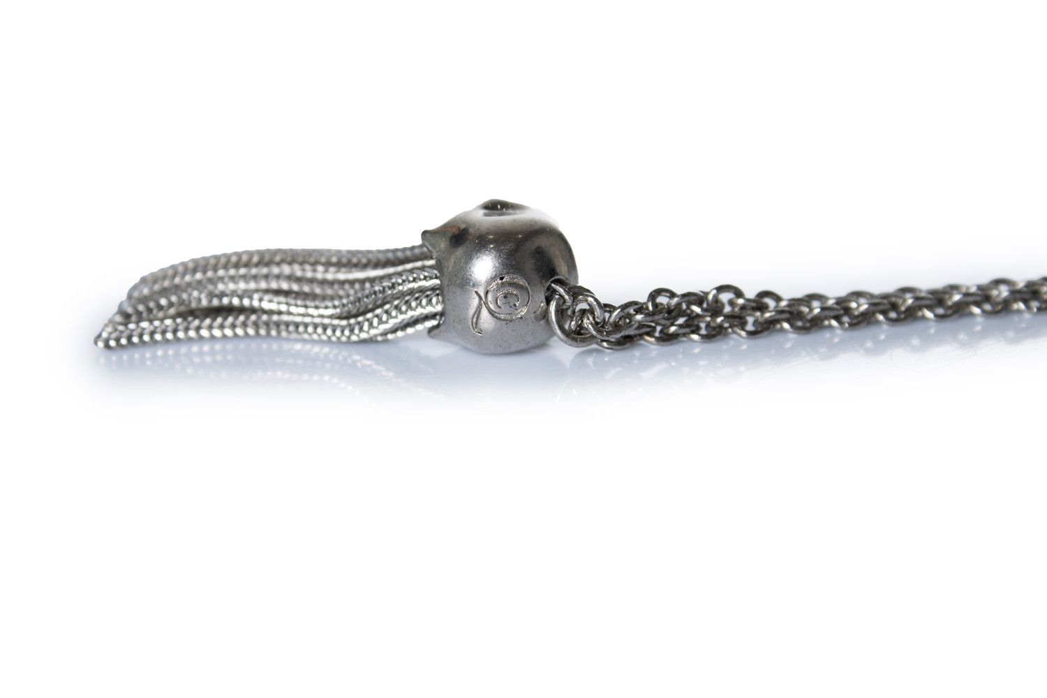 Alexander McQueen Alexander McQueen, skull tassel necklace in silvery Size ONE SIZE - 7 Thumbnail