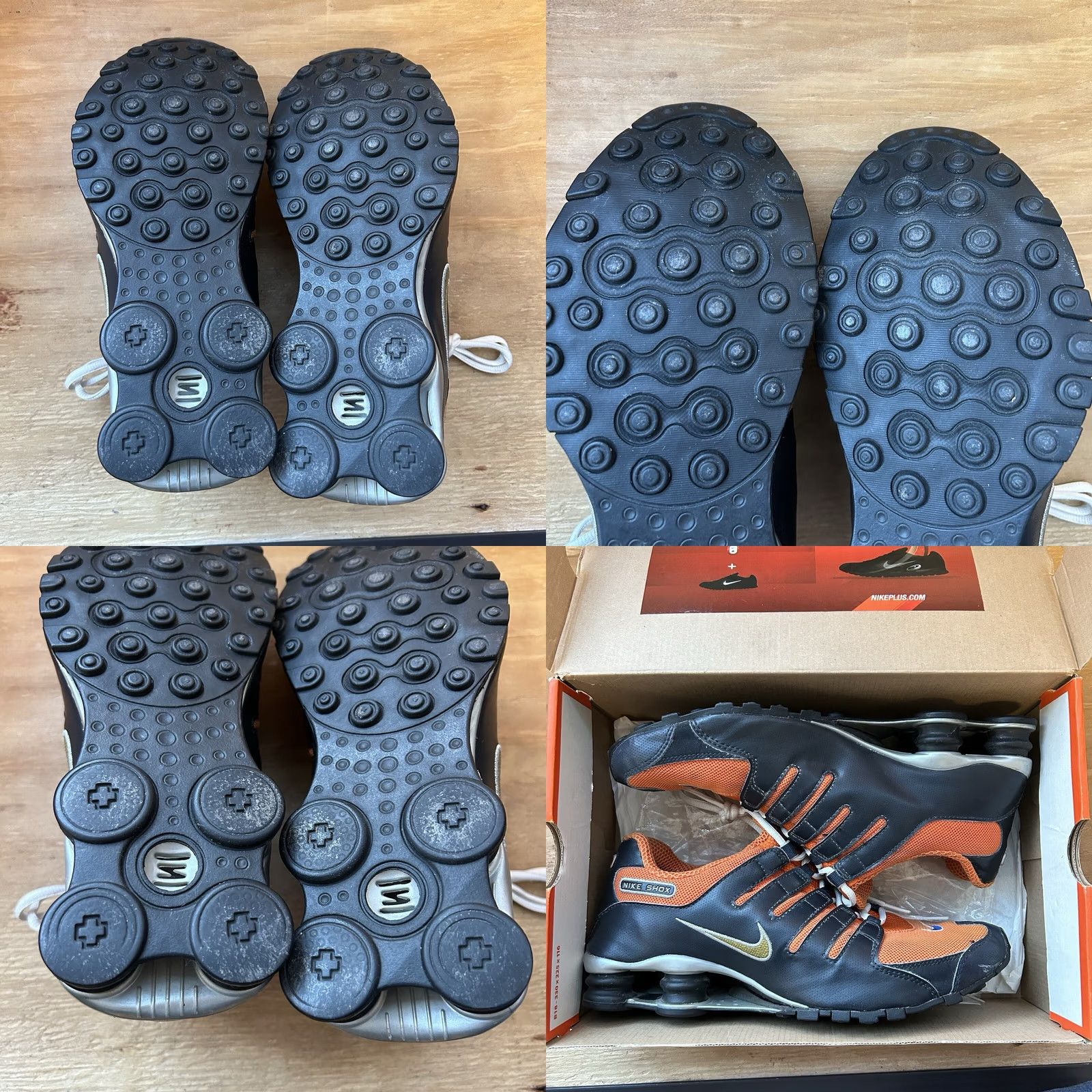 Nike VINTAGE Nike Shox NZ 313428-471 Sample 10.5 Syracuse 2007 Nike Shox Sneaker Mens Gray Size US 10 / EU 43 - 11 Thumbnail