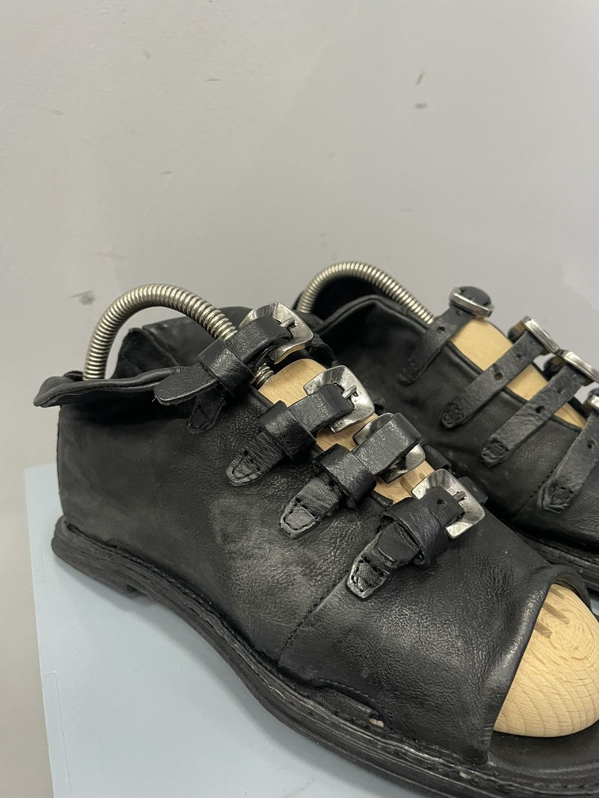 A.S.98 × Japanese Brand × Vintage AS98 Boots Y2K Vintage Archive Opium Goth Avantgarde Size US 7 / IT 37 - 2 Thumbnail