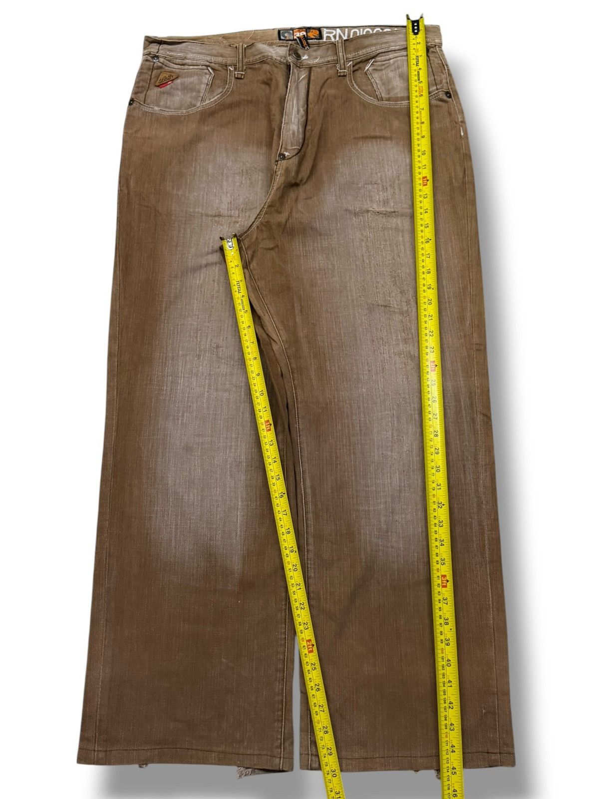 Akademiks Vintage Y2K Akademiks 101 Denim Jeans | Baggy Wide Leg | W39 Size US 39 - 14 Thumbnail