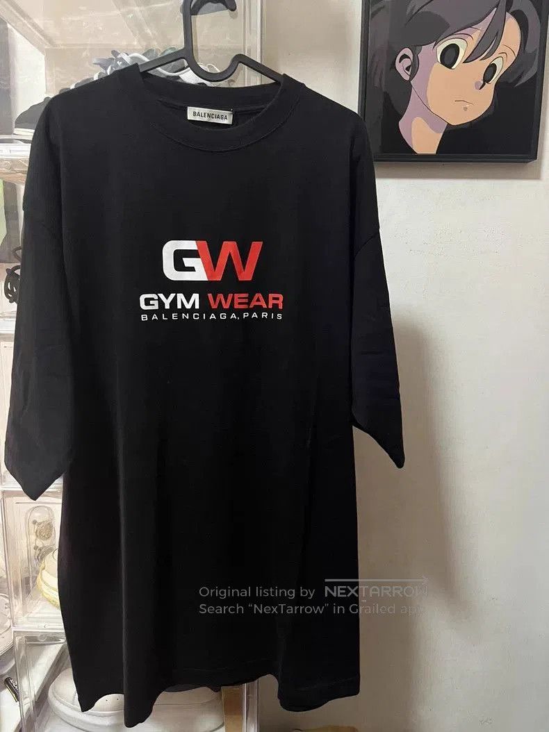 Balenciaga Balenciaga GW Slogan Short Sleeve Tee. Size US M / EU 48-50 / 2 - 1 Thumbnail