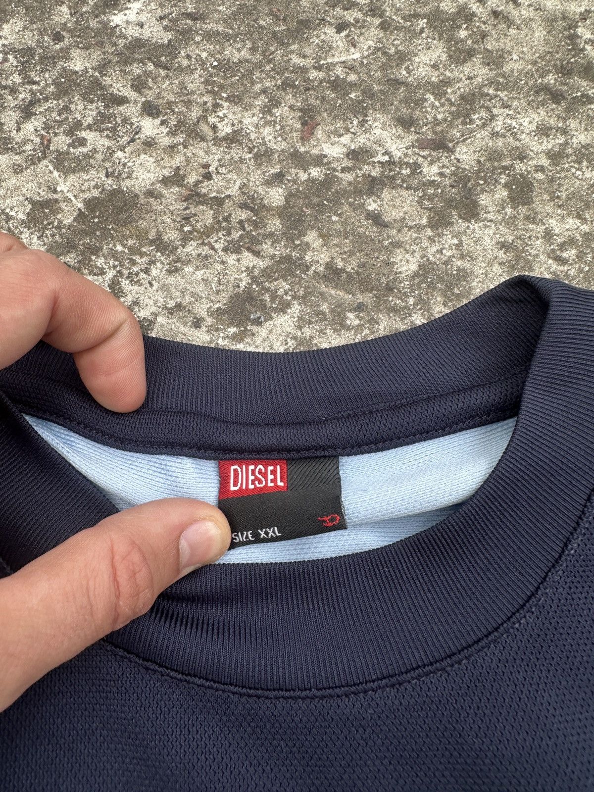 Diesel Y2K Vintage Diesel Logo T-shirt Streetwear Opium Style Rare Size US XXL / EU 58 / 5 - 4 Thumbnail