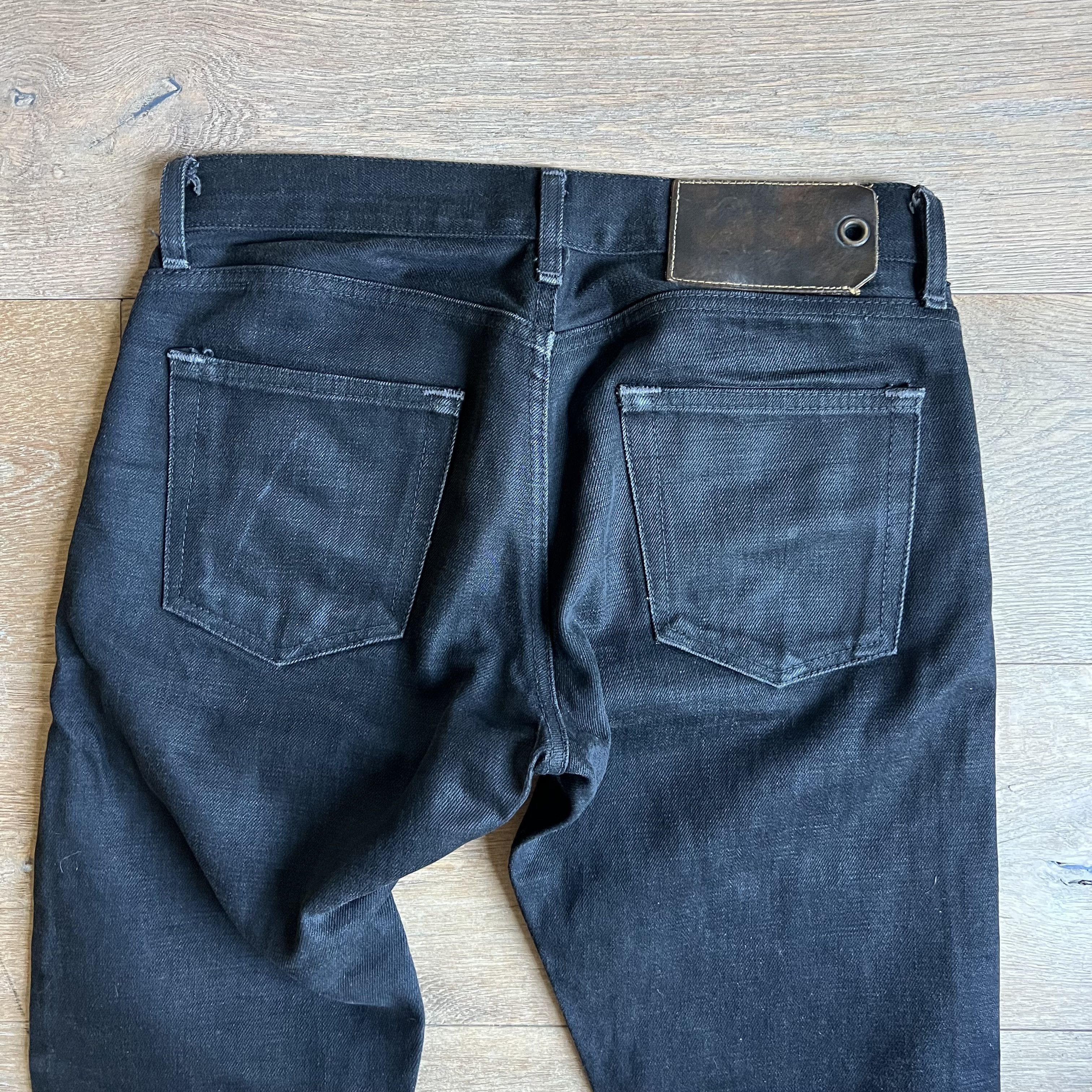 Schaeffers Garment Hotel Schaeffer's Garment Hotel Black Japanese Raw Selvedge Jeans Size US 29 - 4 Thumbnail