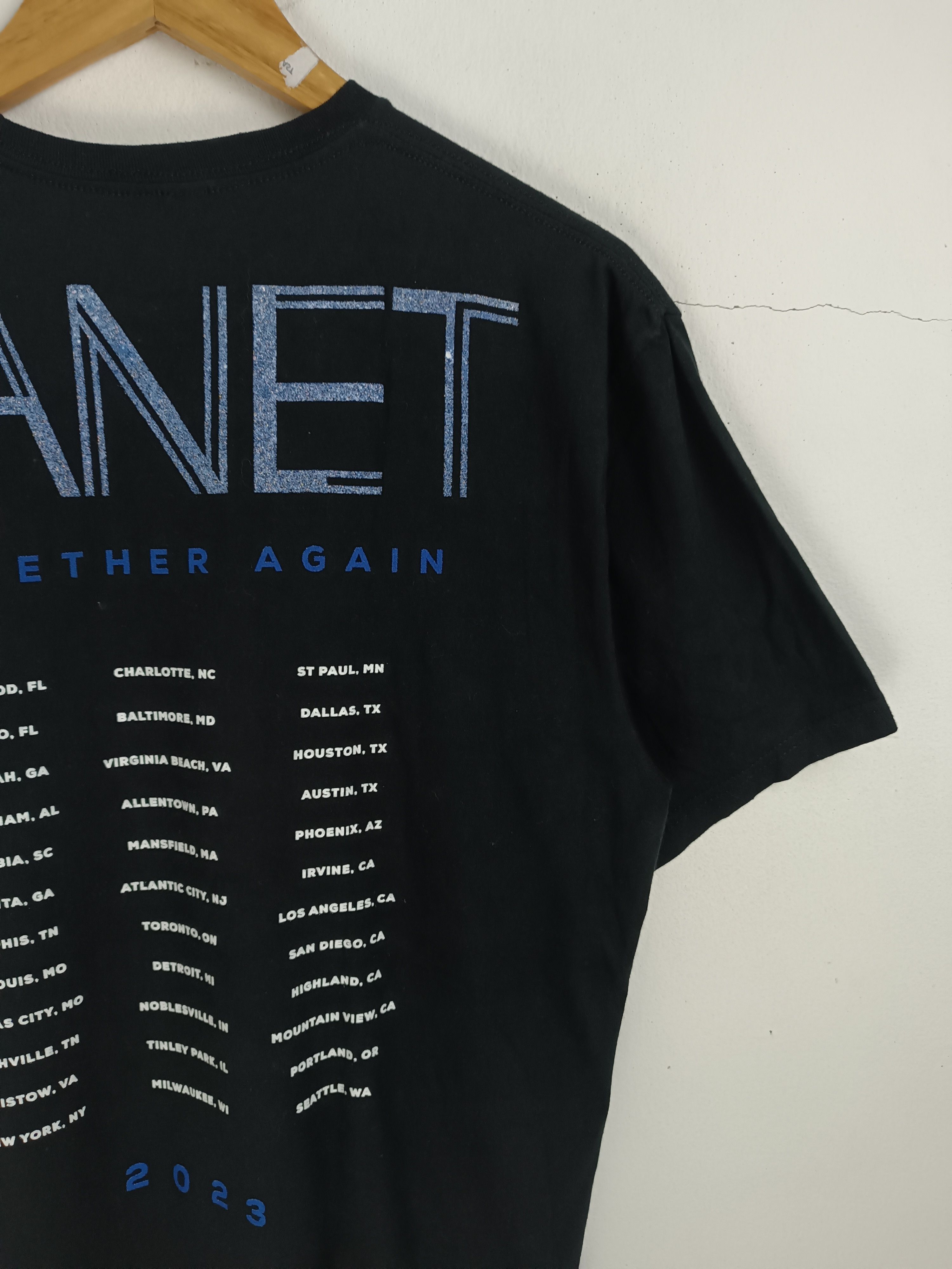 Rap Tees VINTAGE JANET JACKSON TOUR TEE mc5 timberlake nsync Size US L / EU 52-54 / 3 - 13 Thumbnail