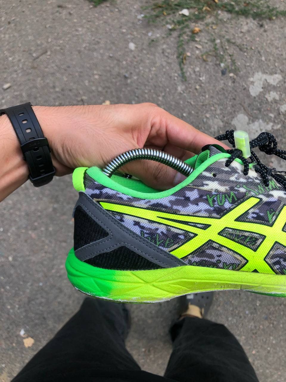 Asics × Vintage VERY RARE ASICS GEL HYPER TRI DESIGNER SNEAKERS JAPAN STYLE Size US 8 / EU 41 - 4 Thumbnail