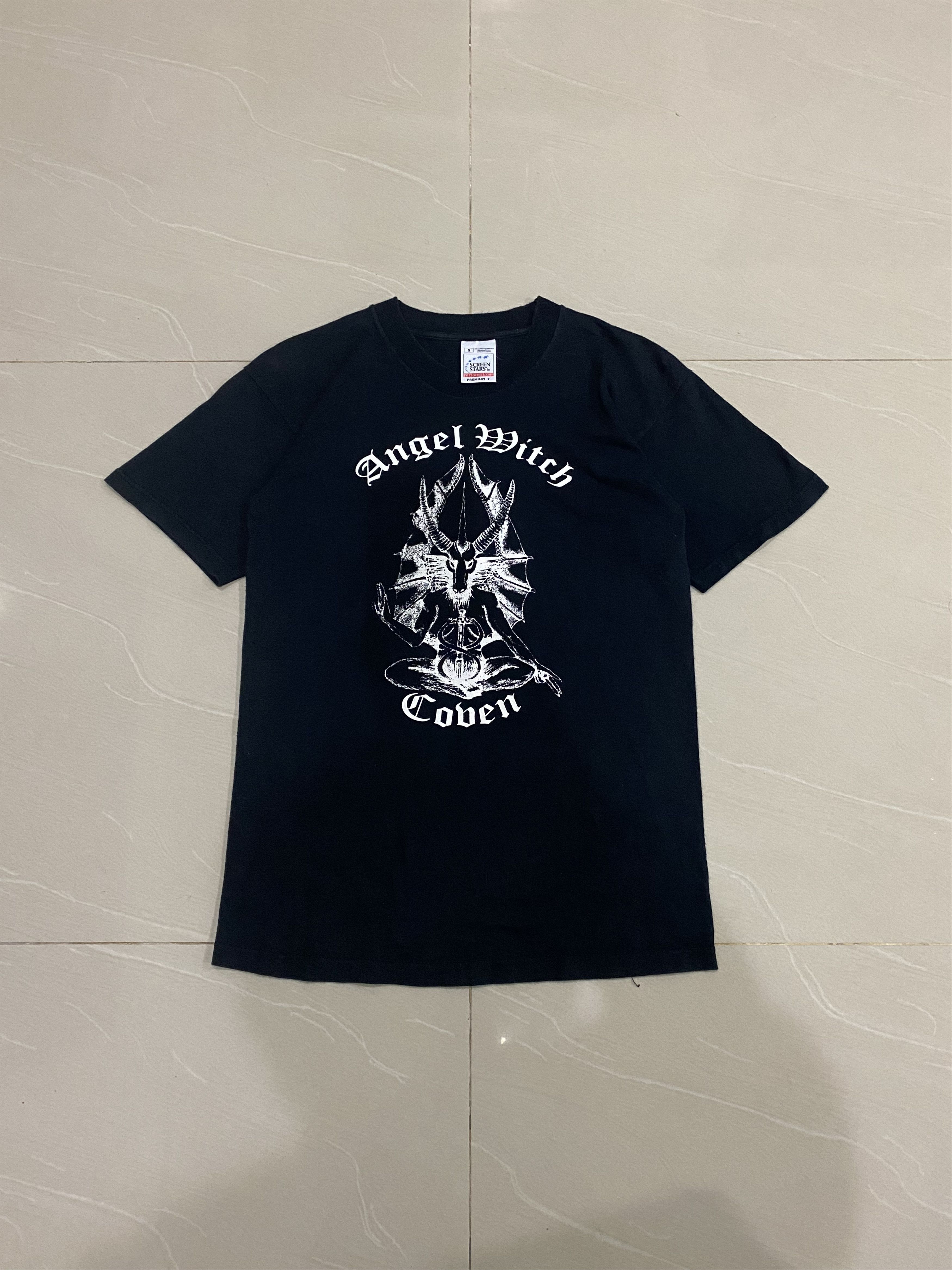 Band Tees 90s Angel Witch Coven (Nwobhm) Matel British Shirt Size US S / EU 44-46 / 1 - 1 Thumbnail